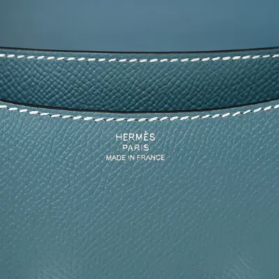 Hermès Constance 18 New Blue Jean Epsom Leather Silver Hardware