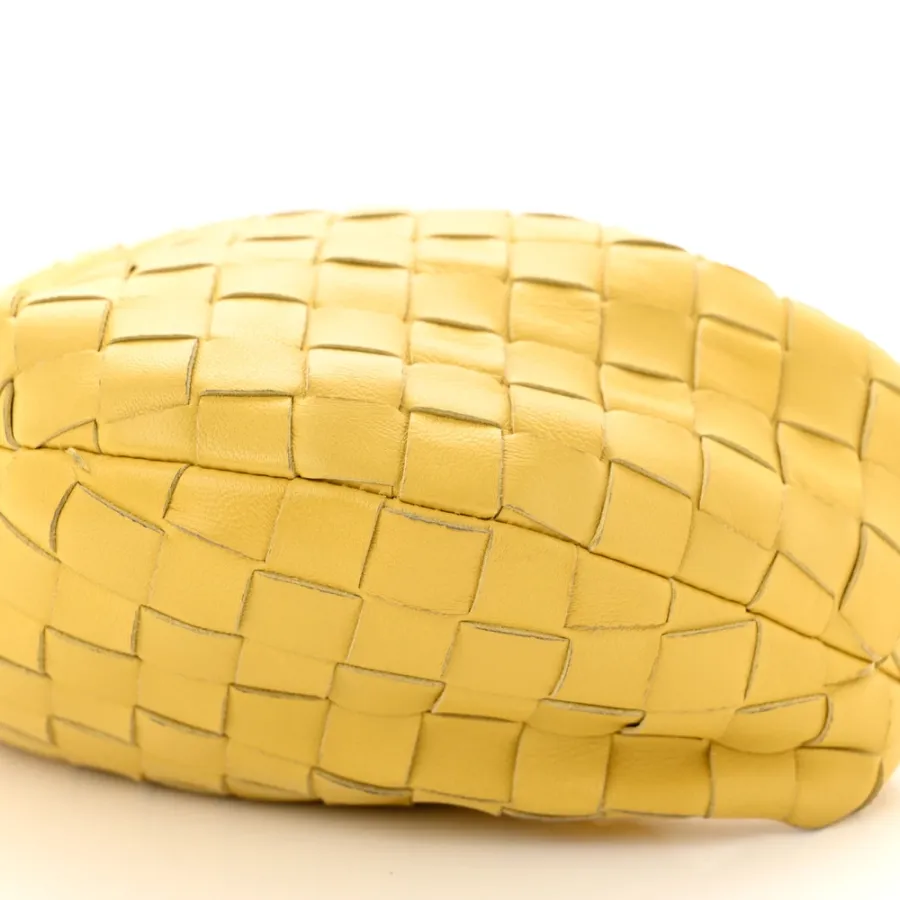 Bottega Veneta Mini Intrecciato Jodie Buttercup Nappa Leather