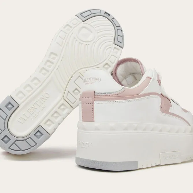 VALENTINO FREEDOTS XL Women's calf leather sneakers