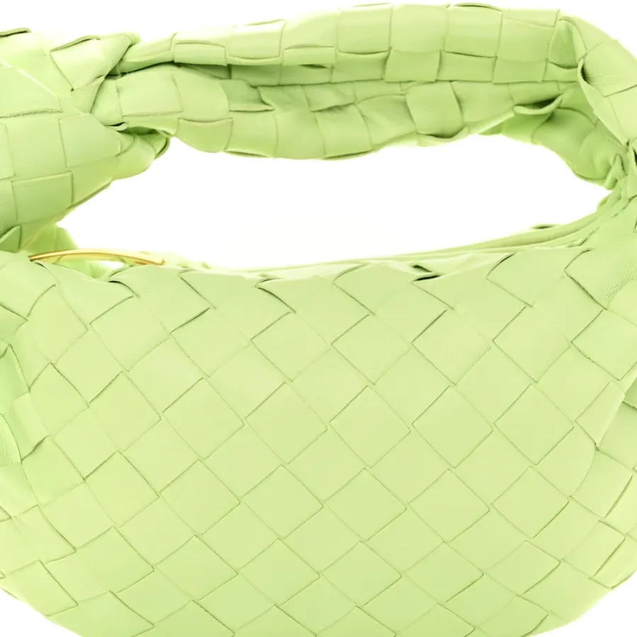 Bottega Veneta Mini Intrecciato Jodie Fennel Nappa Leather