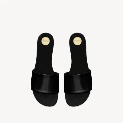 Yves Saint Laurent  leather sandals slippers