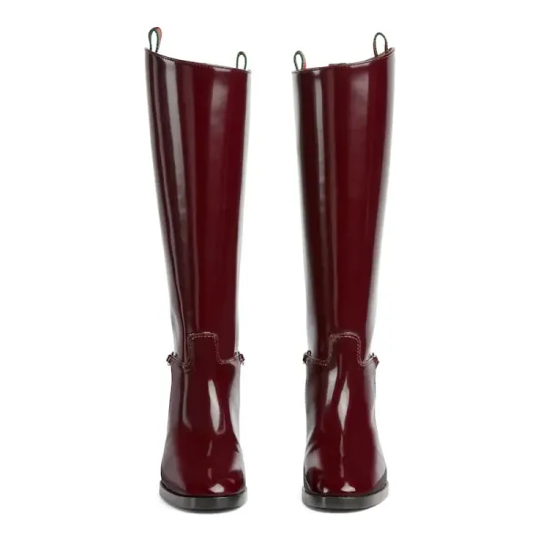 Gucci red long boots - Image 3