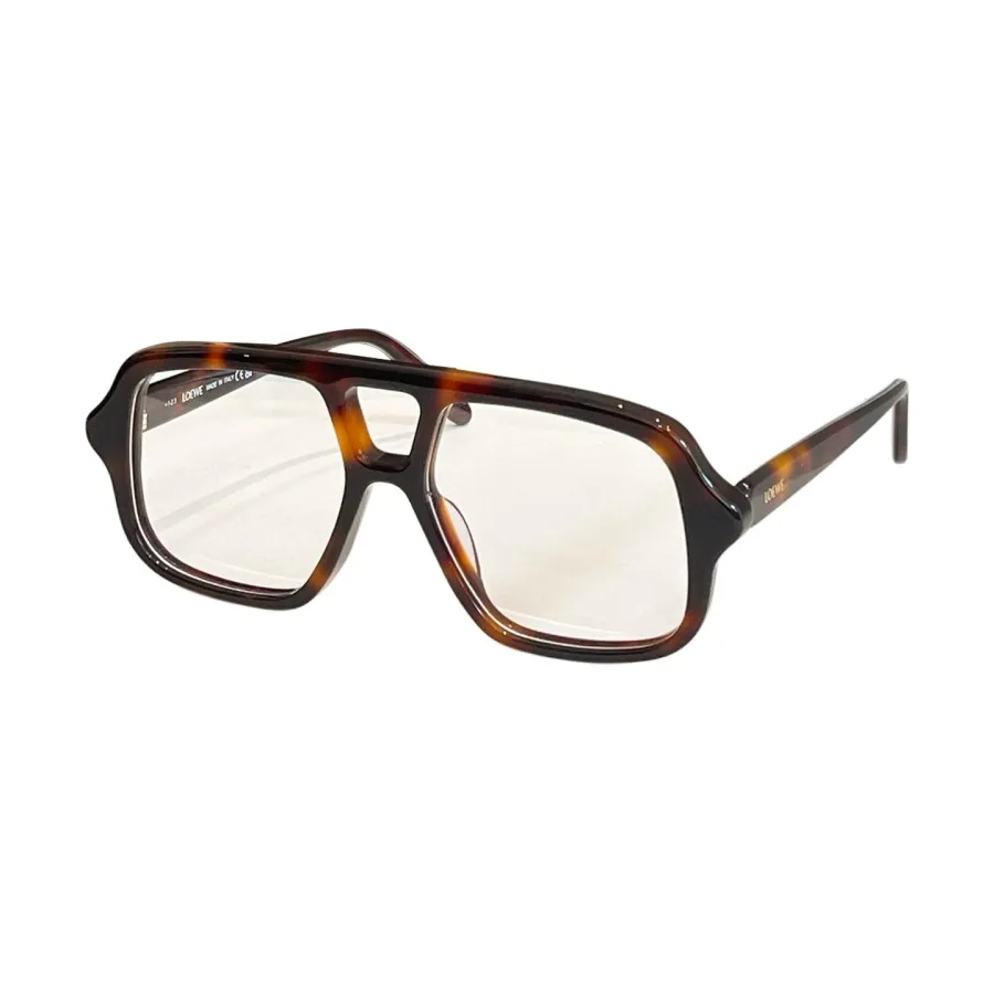 Loewe Pilot glasses black/tawny/leopard/brown/transparent color Size 54口14-140