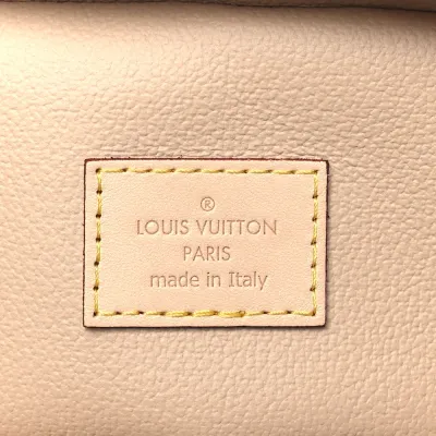 Louis Vuitton Nano Nice Monogram Canvas Gold Hardware