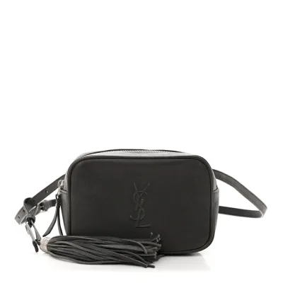 Saint Laurent Small Lou Belt Bag Asphalt Monogram Lambskin Leather