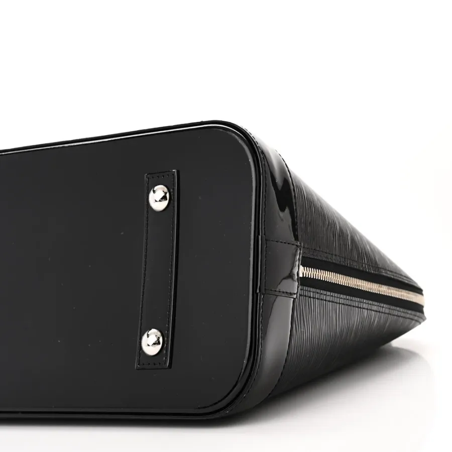 Louis Vuitton Alma GM Black Epi Leather Electric Silver Hardware