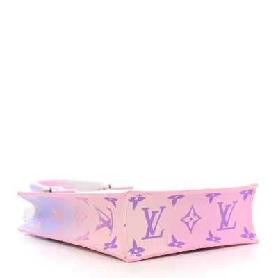 Louis Vuitton Spring in the City Petit Sac Plat PM Sunrise Pastel Giant Monogram Canvas