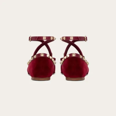 VALENTINO Velvet ballet flats