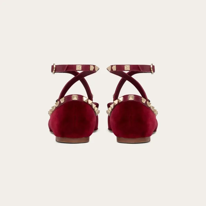 VALENTINO Velvet ballet flats