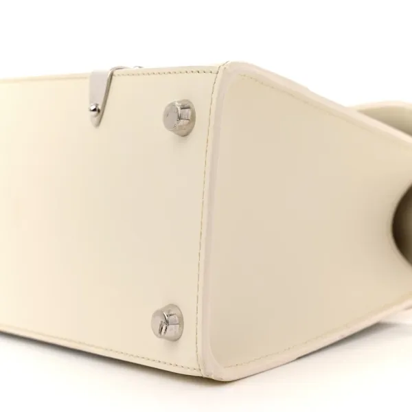 Goyard Mini Saigon Structured White Goyardine Canvas - Image 5