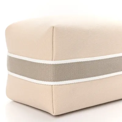 Hermès Bride-à-Brac Pouch Small Natural Canvas