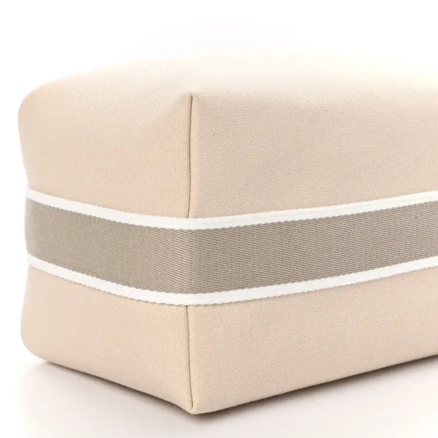 Hermès Bride-à-Brac Pouch Small Natural Canvas