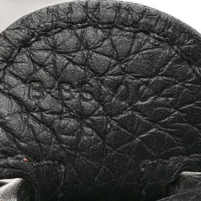 Hermès Evelyne III PM Black Taurillon Clemence Leather Palladium Silver Hardware