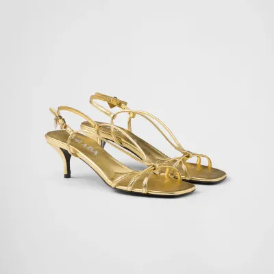PRADA Nappa leather high-heeled sandals