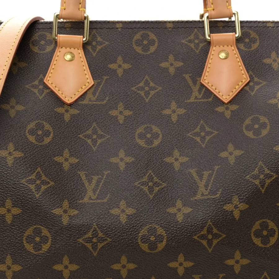Louis Vuitton Speedy Bandouliere 30 Monogram Canvas Brass Hardware