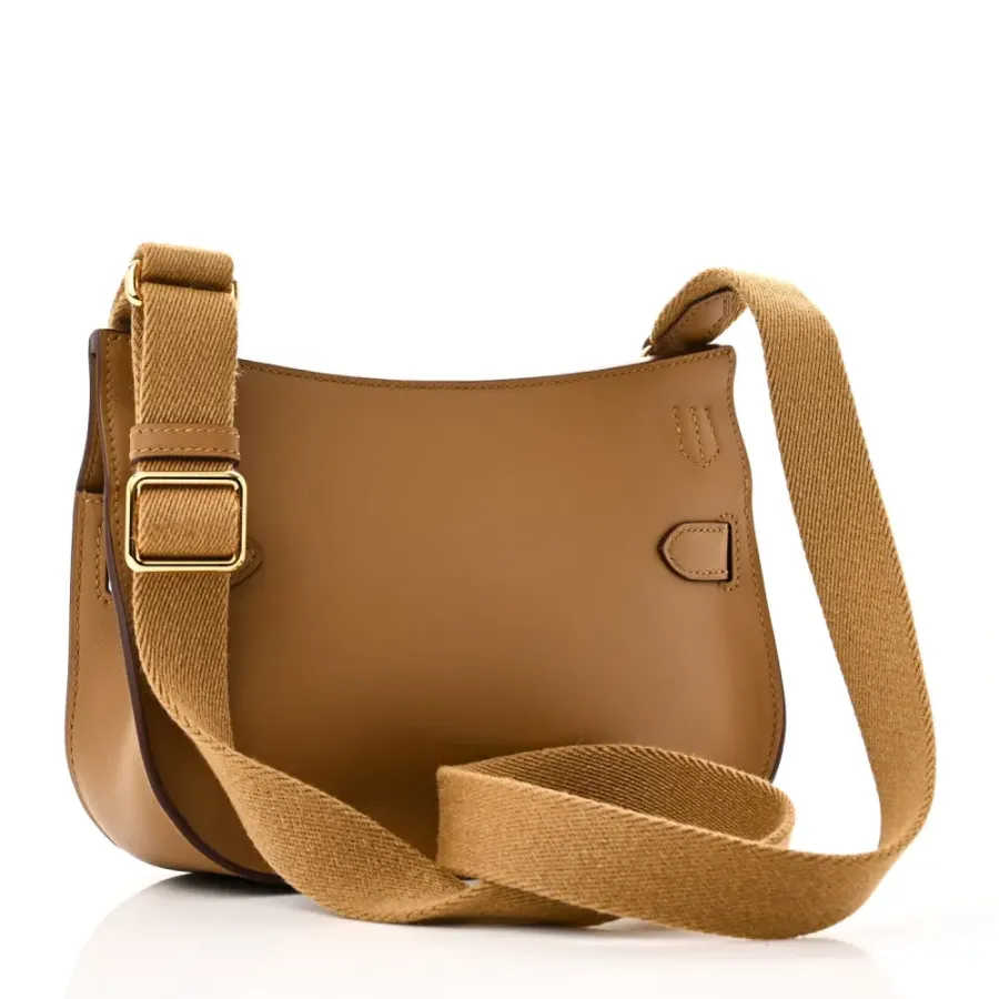 Hermès Mini Jypsière Bronze Doré Swift Leather Gold Hardware