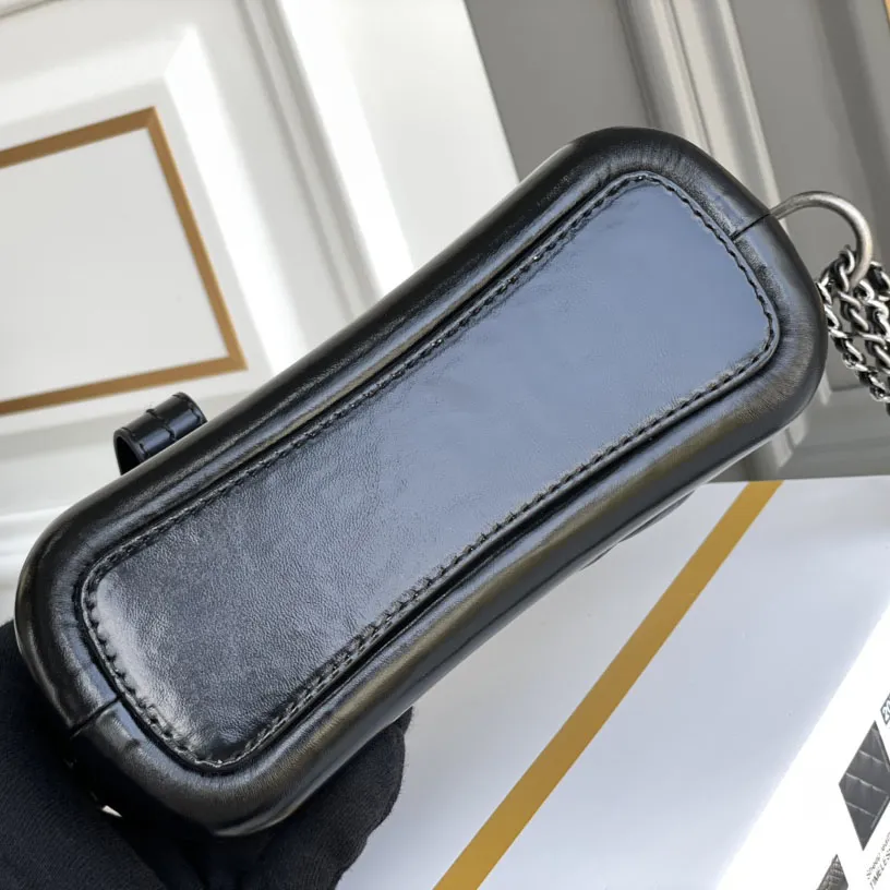 Chanel Black Bag Quilted Calfskin Leather Shoulder Bags Crossbody Bags