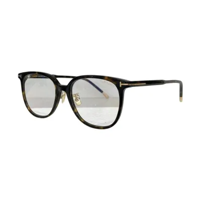 Tom Ford Boston frame glasses black/grey/leopard color Size 53口18-145