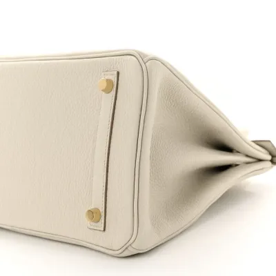 Hermès Birkin 30 Beton Togo Leather Gold Hardware