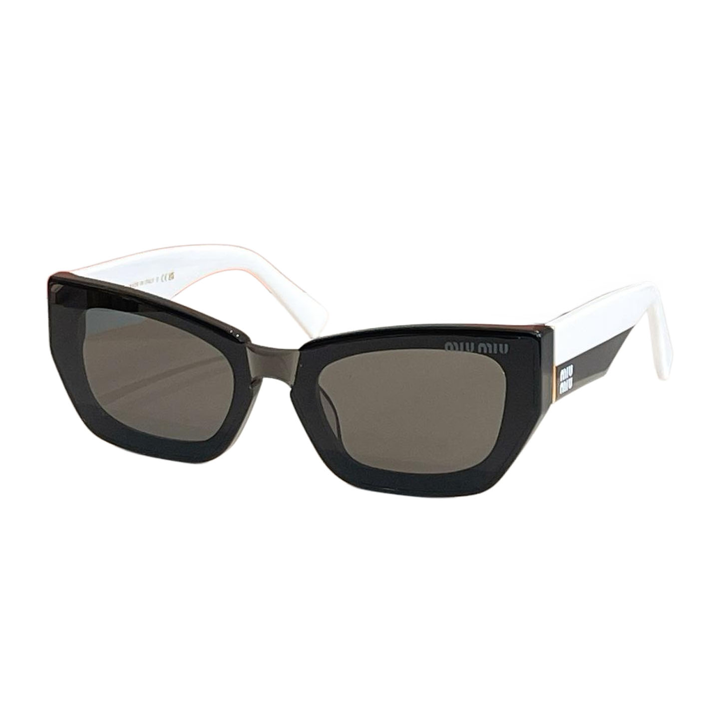 Óculos Miu Miu preto branco/laranja preto/marrom onça/verde onça/vermelho/branco leitoso Tamanho 52口24-140