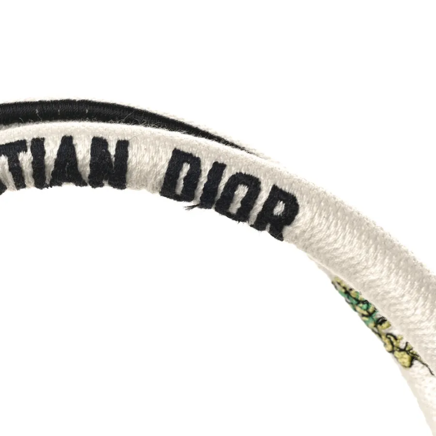 Dior Medium D-Constellation Book Tote Latte Multicolor Embroidered Canvas