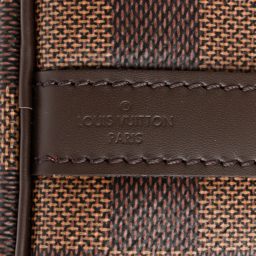 Louis Vuitton Speedy Bandouliere 35 Damier Ebene Canvas Gold Hardware