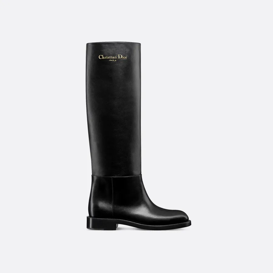 Dior black long boots