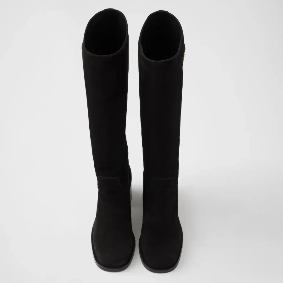 PRADA Suede leather boots