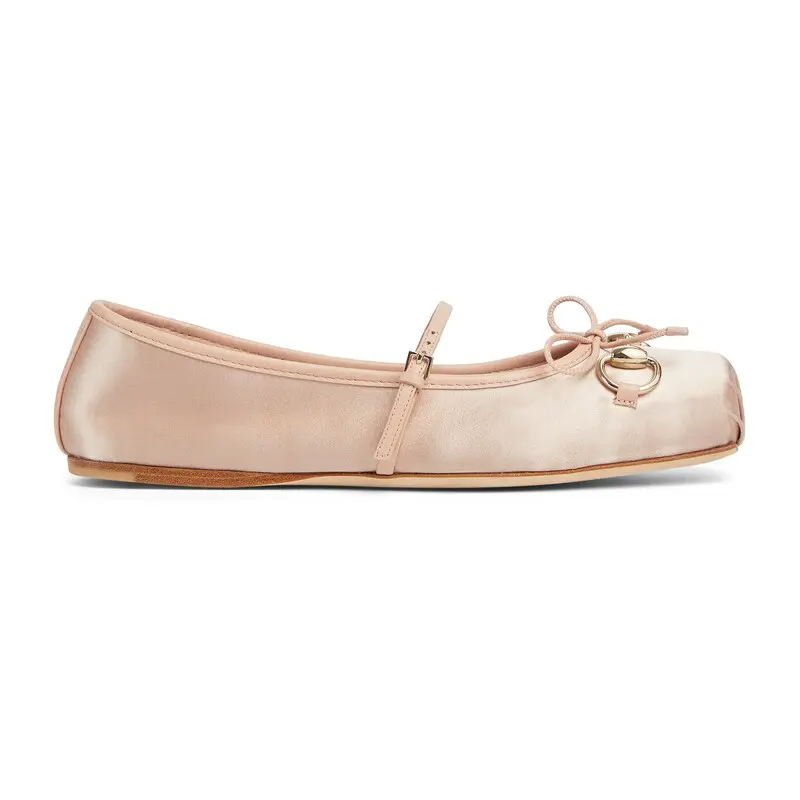 Gucci pink Sapatilhas de Ballet Sapatos Baixos