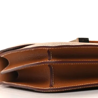 Hermès Constance 18 Brown Epsom Leather Rose Gold Hardware