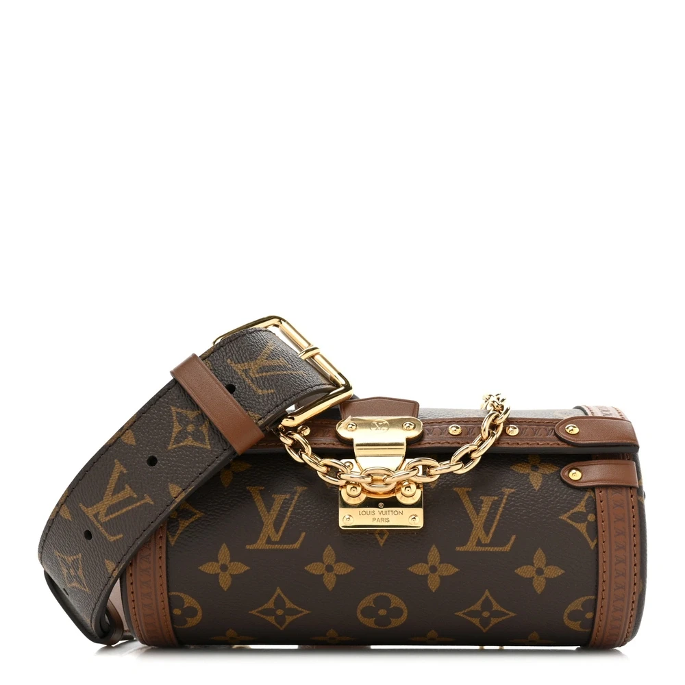 Louis Vuitton Papillon Trunk BB Monogram Canvas Hardware Dourado