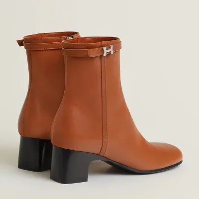 HERMES Imperial  Brown ankle boots
