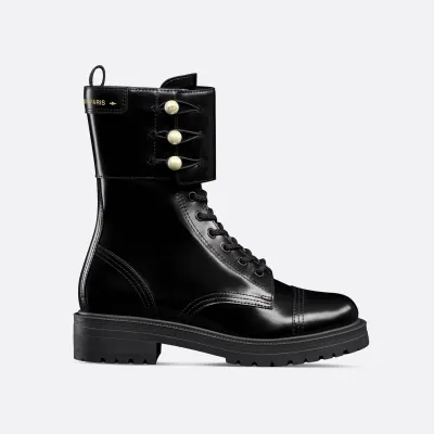 Dior black ankle boots