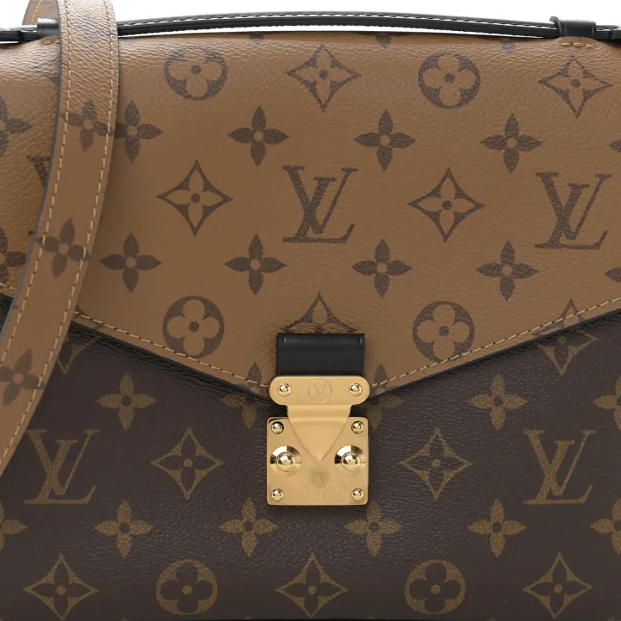 Louis Vuitton Pochette Metis PM Reverse Monogram Canvas Gold Hardware