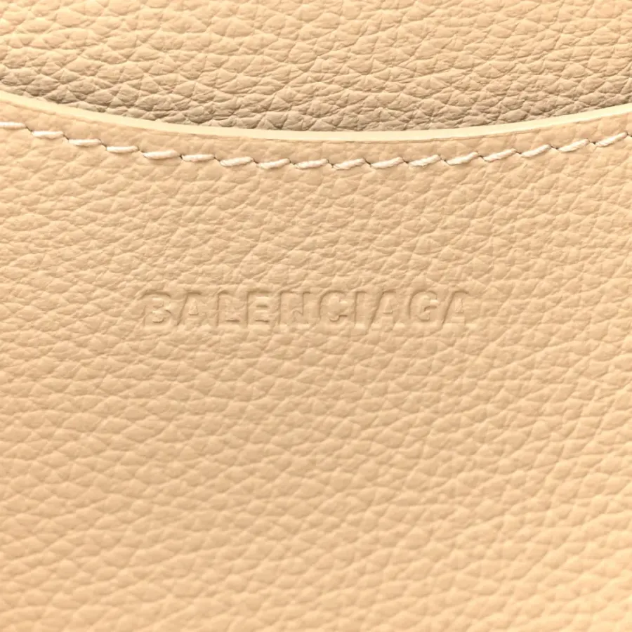 Balenciaga S Neo Classic City Bag Cream Grained Calfskin Leather Silver Hardware