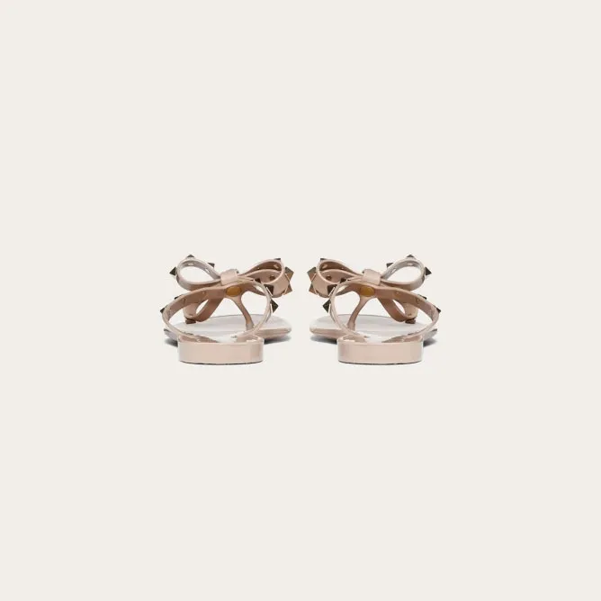 VALENTINO Rubber rivet toe sandals