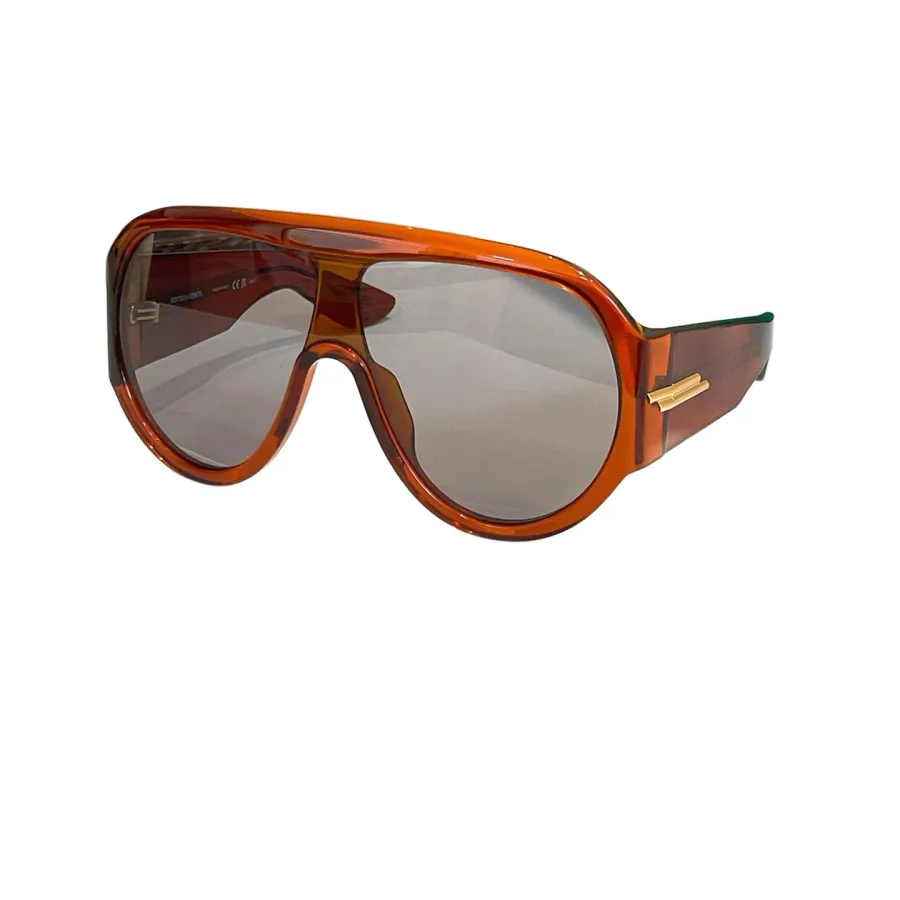 Bottega Veneta Pilot glasses black/leopard/burnt orange/grey brown color Size 132口1-120