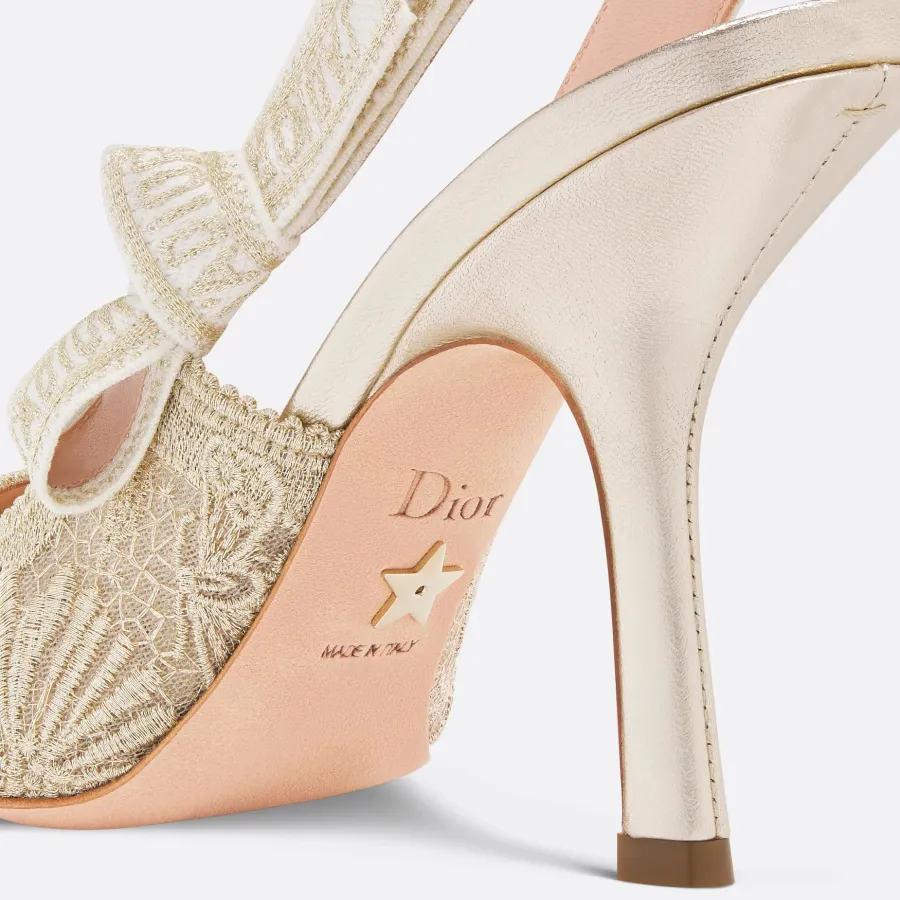 Dior pointed stiletto heels apricot high heels shoes