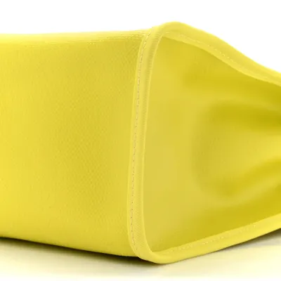 Hermès H Berline Herbag Zip 31 PM Lime Toile & Vache Hunter Leather Palladium Silver Hardware