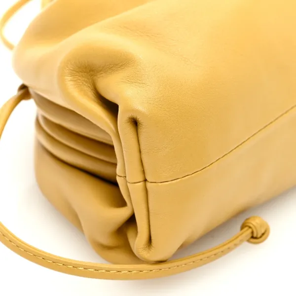 Bottega Veneta Mini The Pouch Butterscotch Butter Calf Leather - Image 4