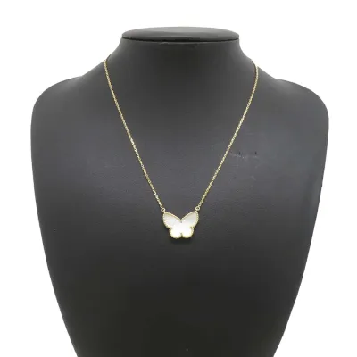 Van Cleef & Arpels Lucky Alhambra Papillon Pendant