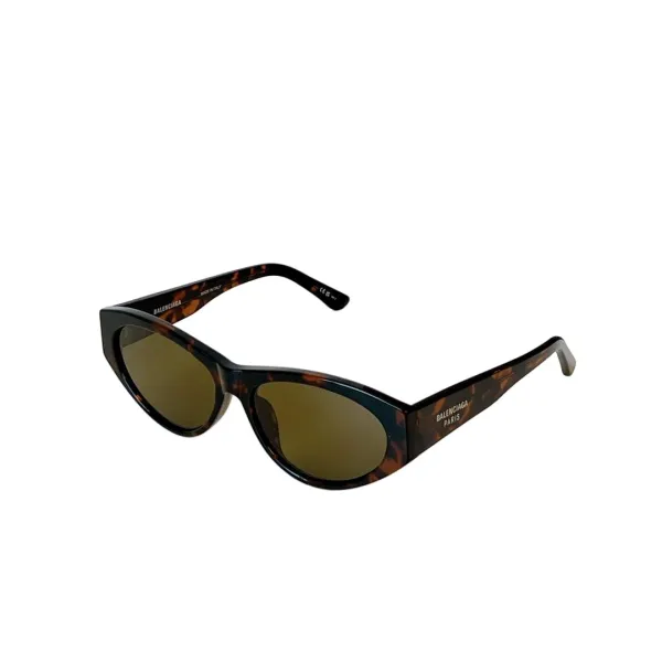 Balenciaga Cat Eye glasses white/green leopard/black leopard/coffee/black color Size 60口17-145 - Image 5