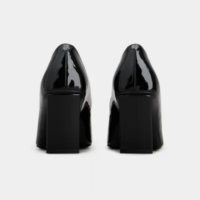 Roger Vivier Belle Vivier Pumps High Heels In Black Patent Leather With Metal Buckle (Heel Height 7cm)