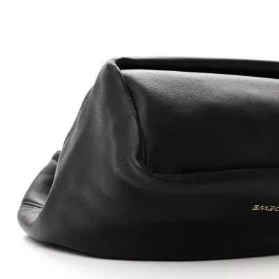 Loewe Squeeze Bag Mini Black Buttery Nappa Lambskin Leather Gold Hardware