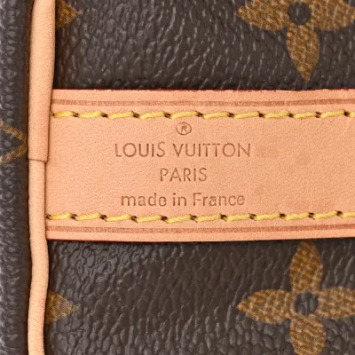 Louis Vuitton Speedy Bandouliere 25 Monogram Canvas Gold Hardware
