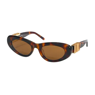 Loewe glasses orange/blue/white/black/leopard brown/leopard blue color Size 58口13-140