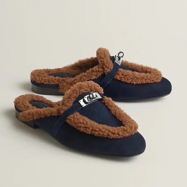HERMES Oz Mule Slippers - Image 3