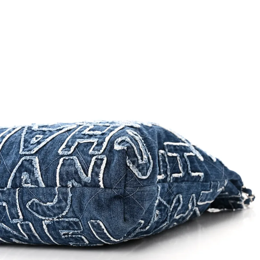 Chanel 22 Blue Denim Handbag – Luxury  Quality