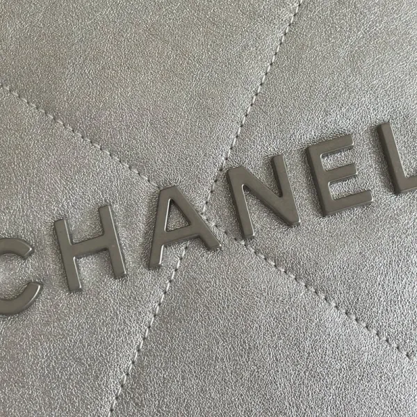 Chanel 22bags Silver / Grey Shoulder Bags - Image 6