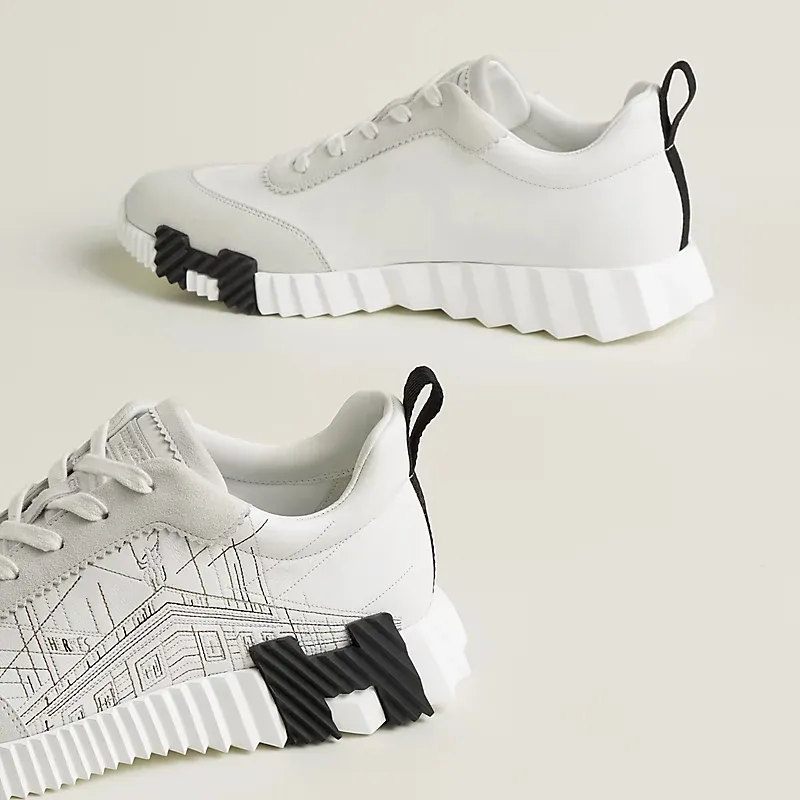 HERMES Sneakers Bouncing Sports Shoes